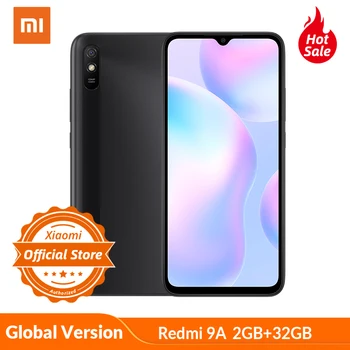 

Xiaomi Redmi 9A 2GB 32GB Global Version Smartphone 6.53" large display 5000mAh battery MTK Helio G25 Octa-core 13MP AI camera