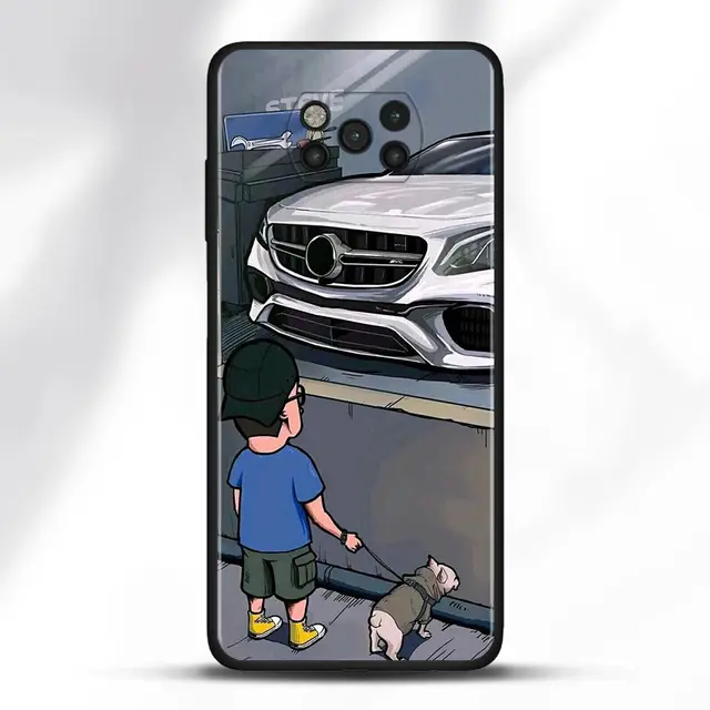 Boy See Sports Car jdm Drift For Xiaomi Poco X3 NFC M3 Pro F3 X3 GT F1 Capa for MI Note 10 Pro Case For mi CC9 Pro A3 A2 Lite B02