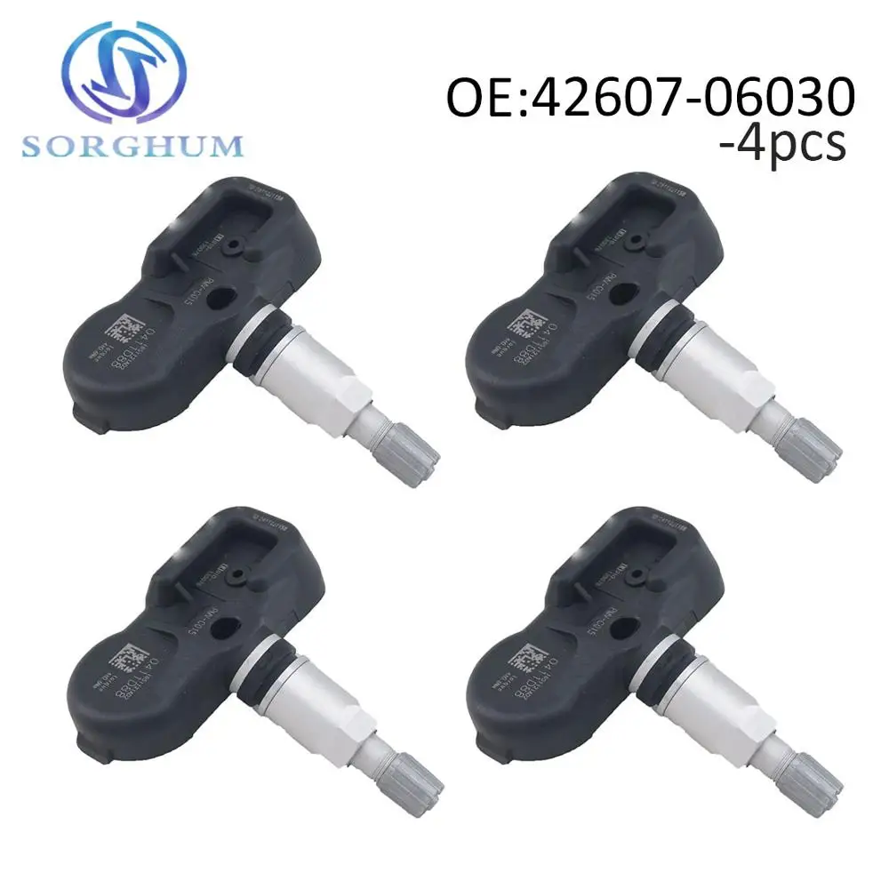 4pcs 42607 06030 Tire Pressure Monitoring Sensor TPMS 315MHz Fits For