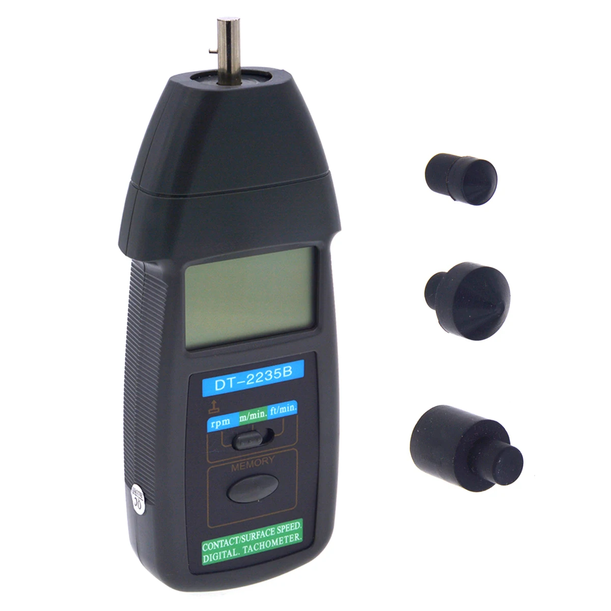 DT-2235B Digital Contact Tachometer RPM Tester Meter Motor Speed Gauge Testing Handheld Photoelectric | Инструменты