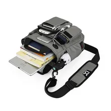 Сумка для планшета 7," 9,7" 10," 12" для ipad 1 2 3 4 mini pro 10,5 12,9 air мужская сумка-мессенджер для ноутбука через плечо сумка-бампер черная