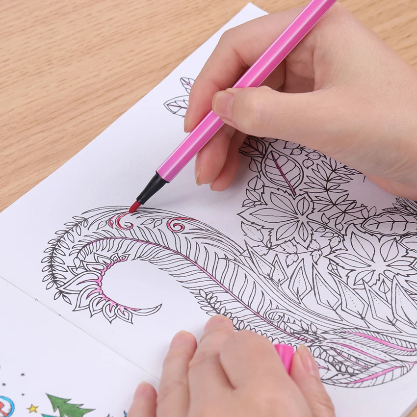 24 Pages Enchanted Forest English Edition Coloring Book For Children Adult Relieve Stress Kill Time Painting Drawing Book 24 Pages Enchanted Forest English Edition Coloring Book For Children Adult Relieve Stress Kill Time Painting Drawing Book