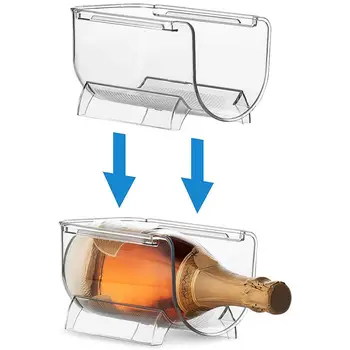 

Stackable Wine Rack Space Saving Beer Storage Bracket Holder