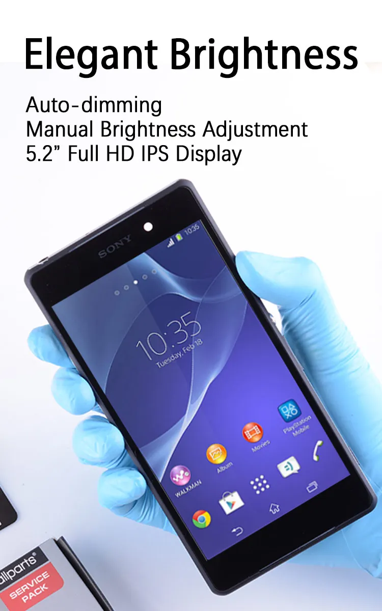 5," lcd для SONY Xperia Z2 дисплей кодирующий преобразователь сенсорного экрана в сборе Замена для SONY Z2 lcd D6502 D6503 D6543 lcd с рамкой