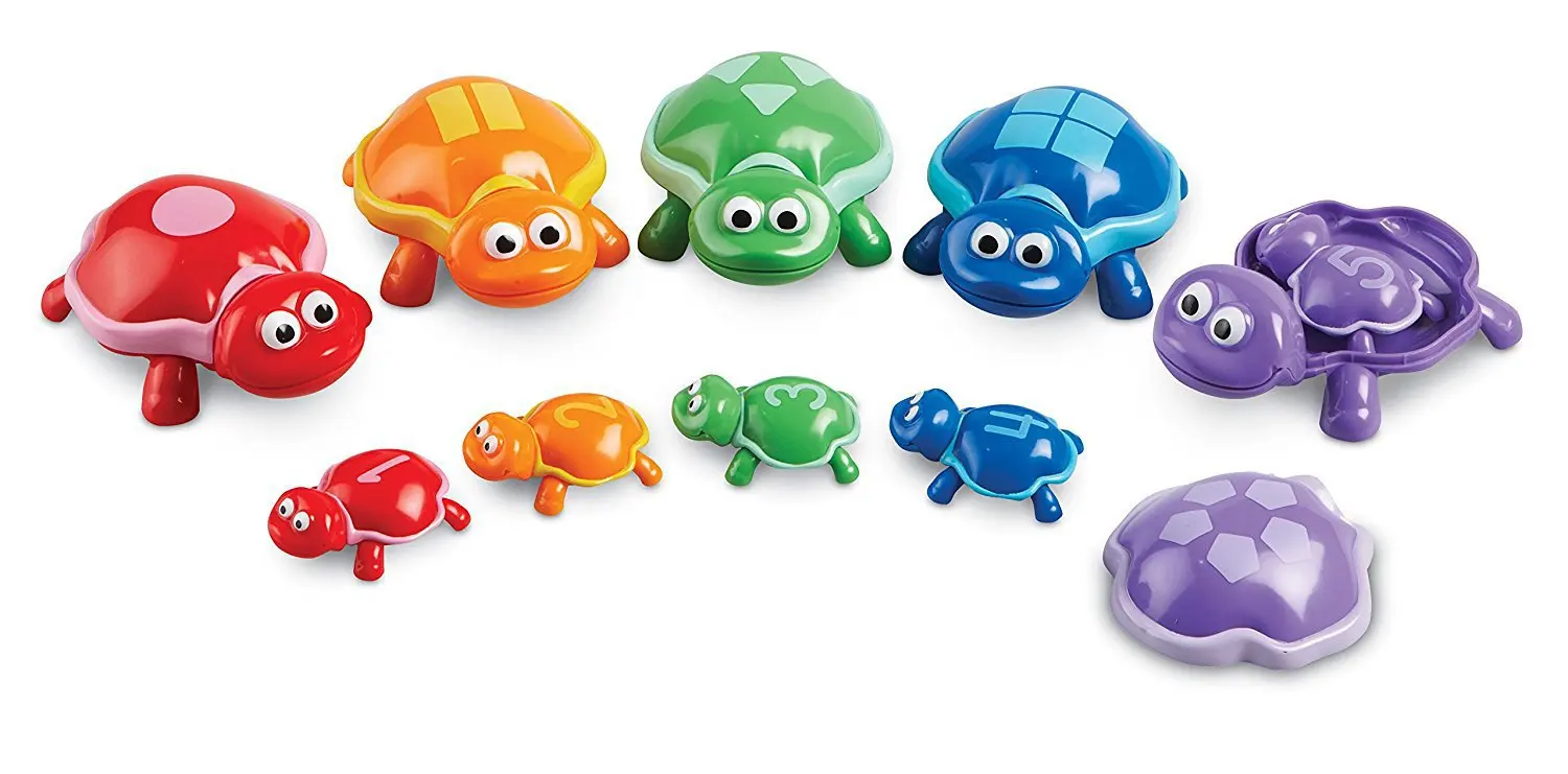 

Learning Resources Count Turtle NUMBER Turtles Mathematics ENLIGHTEN Matching Educational Toy