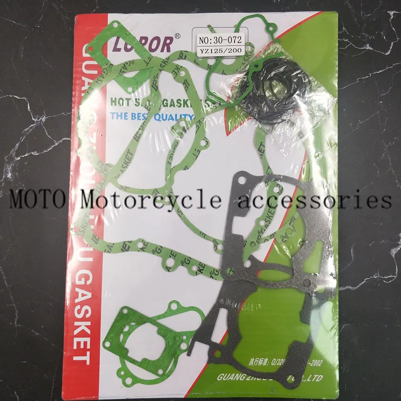 Set Completo Di Guarnizioni Del Carter Del Motore Del Cilindro Del Motociclo Per Yamaha Yz125 Yz 125 Yz200 Yz 200 2002-2004 2003 Dirt Bike