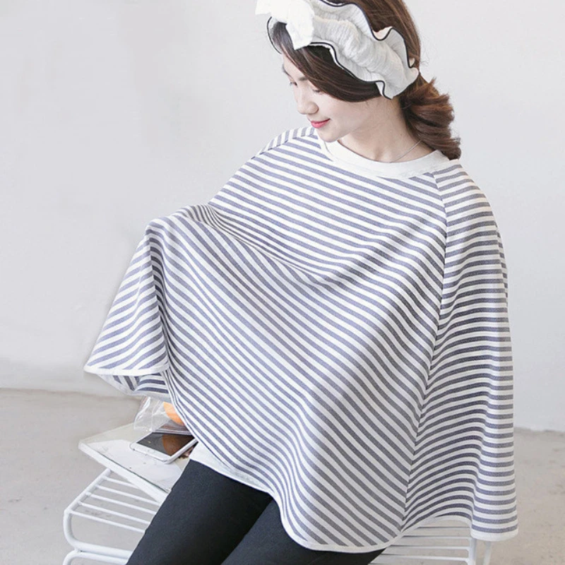 Breastfeeding Cover Cotton Breathable Maternity Privacy Apron Anti-lighting Outdoor Baby Carseat Feeding Nursing Cover Shawl