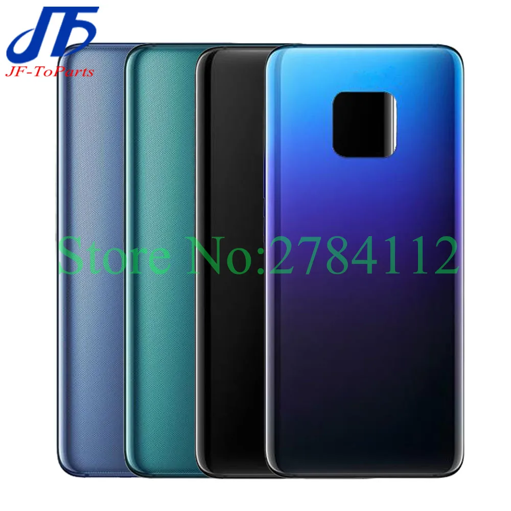 

10pcs Battery Cover Back Glass Panel For Huawei Mate 20 Pro / mate 20 lite Rear Door Housing Case with Adhesive Replace