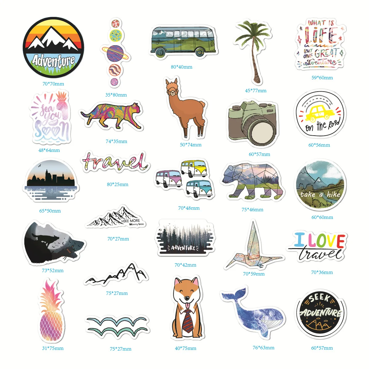 20191009-户外旅行贴纸50pcs - 效果图-02