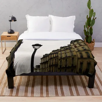 

Paris 6 Throw Blanket Soft Sherpa Blanket Bed Sheet Single Knee Blanket Office Nap Blanket