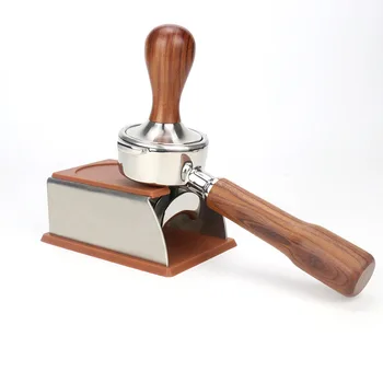 

Espresso tamper holder, sturdy stainless steel tamper holder for coffee machines, coffee tamper storage base and stainless stee