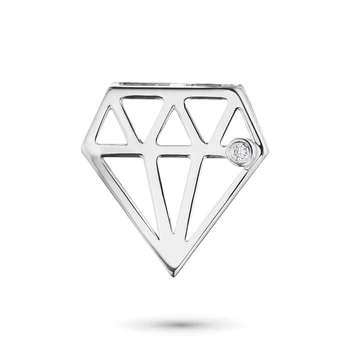 

Pendant made of white gold with diamond e0901pd07172100
