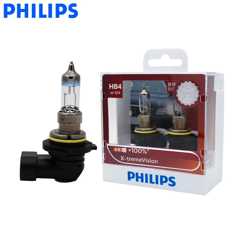 Philips 9006 HB4 12V 55W X treme Vision Car Headlight Bright Halogen