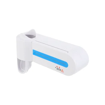 

1pc Reusable Durable Practical Lightweight UV Sterilization Toothbrush Holder Toothbrush Rack Wall Mounted Hotel Home
