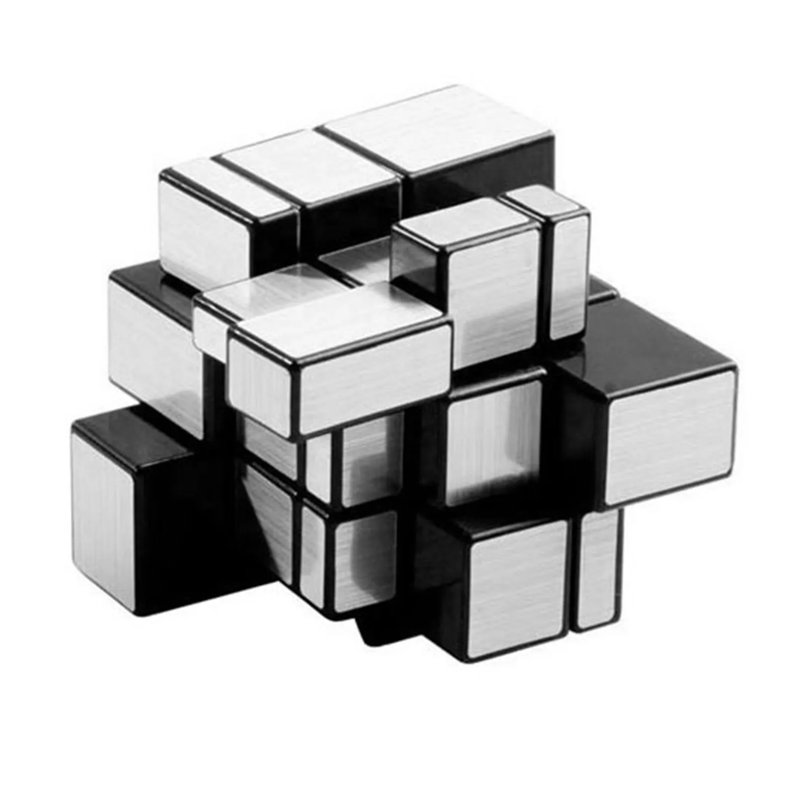 3x3x3 зеркало скорость_ Твист Головоломка Игрушка Дети Серебряный подарок расширение мышление