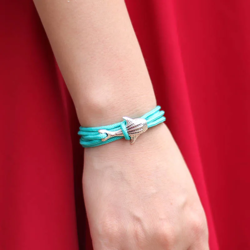 Adjustable Macrame Whale Shark Bracelet for Unisex