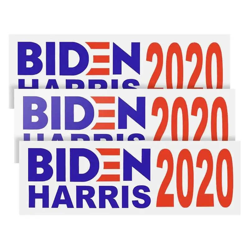 10 pieces/set of bumper stickers car decoration Biden's vote in the 2020 US general election waterproof stickers for large windo