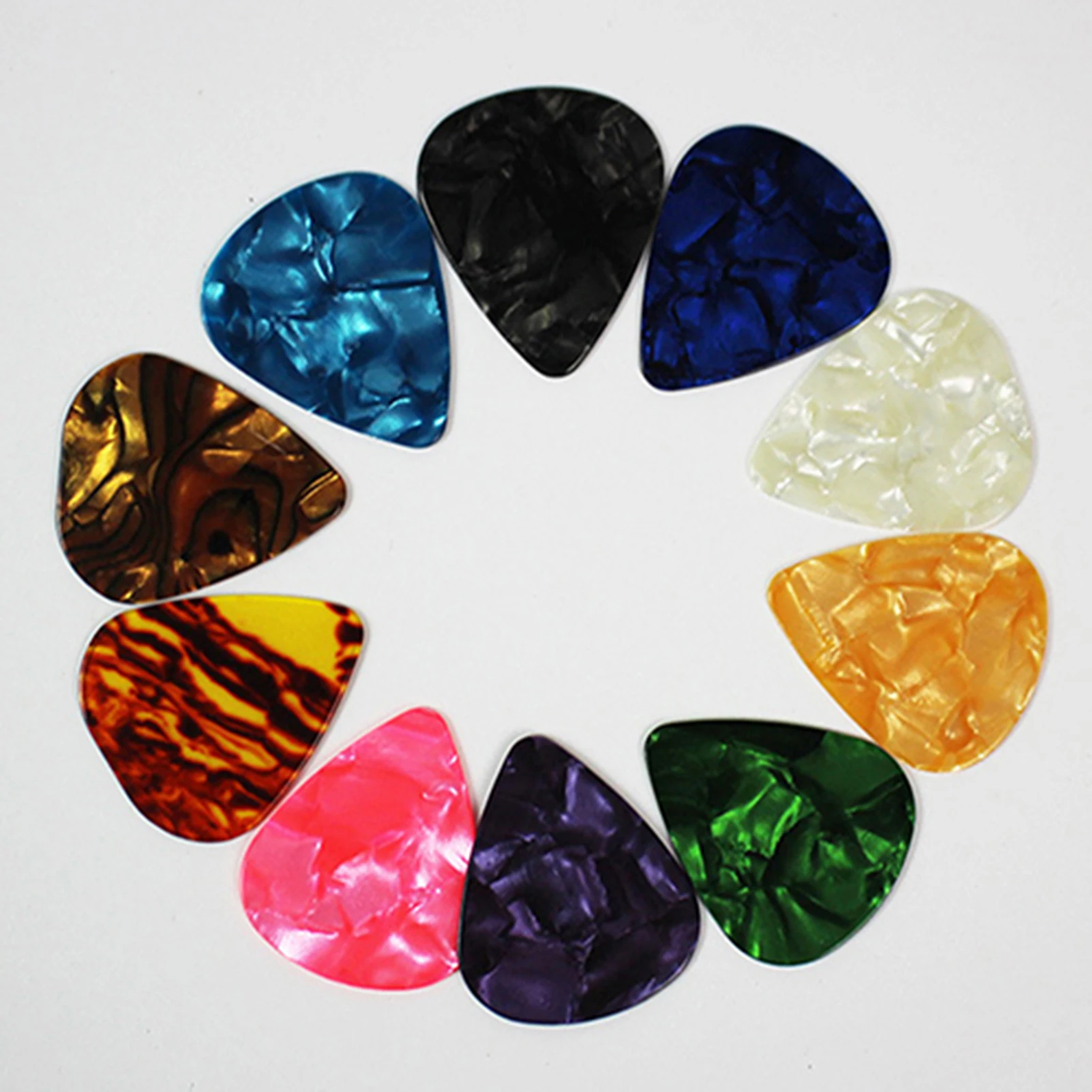 10pcs Guitar Pick Colorful Musical Accessories Universe Planet Guitar Picks Mixed Plectrum 0.46mm 0.71mm 1mm