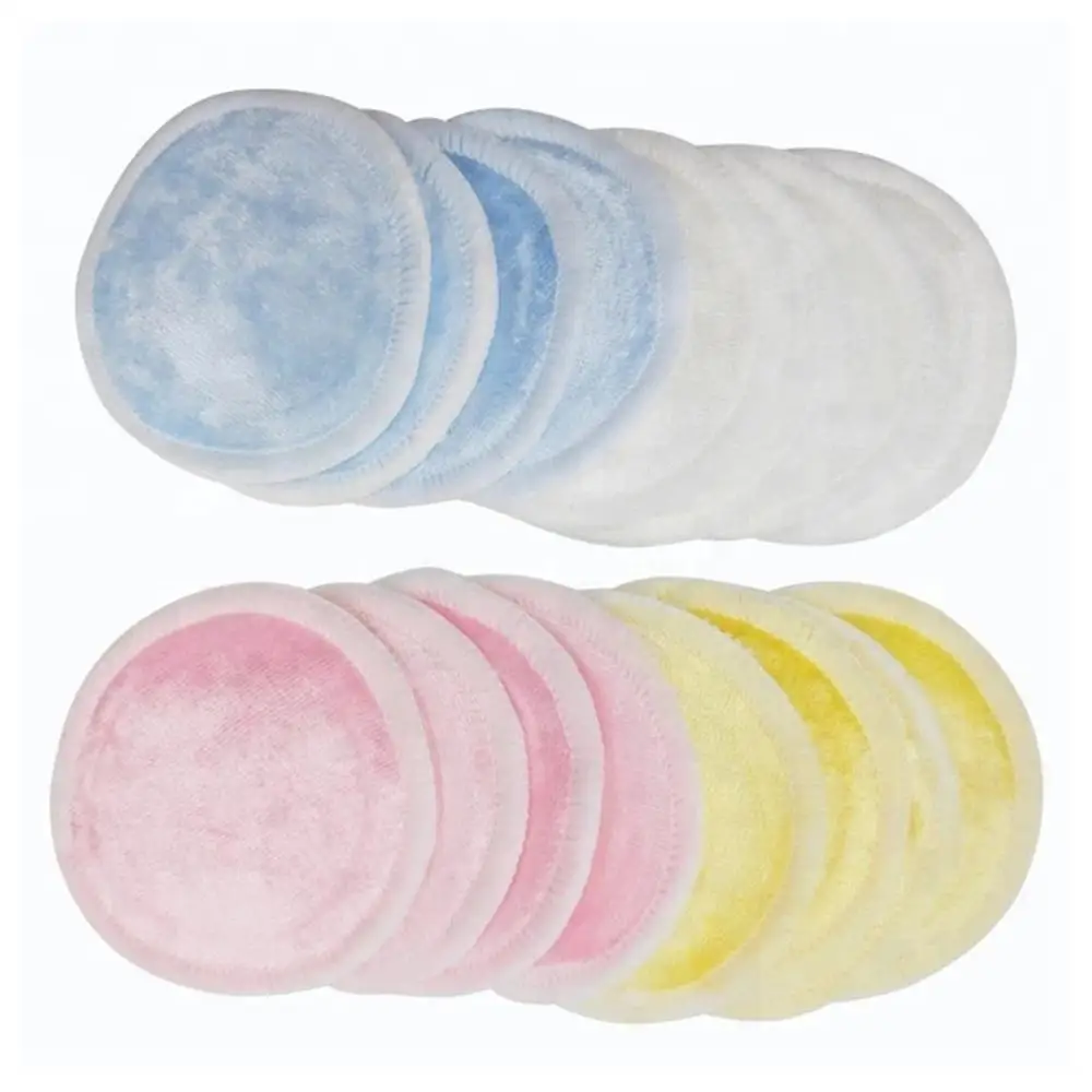 

Makeup Remover Pads Reusable Cotton Pads Make Up Facial Remover Bamboo Fiber Facial Skin Care Nursing Pads Skin Cleaning