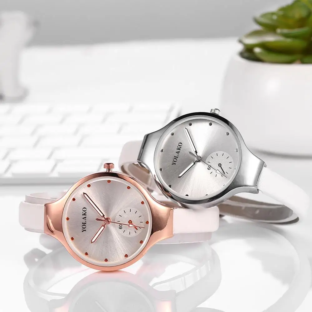 Роскошные женские модные часы-браслет, розовые женские кварцевые часы, новые качественные женские наручные часы, женские кожаные часы