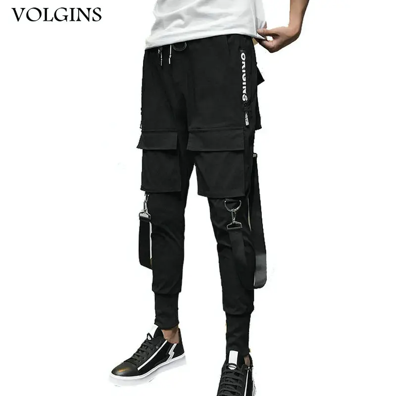 Cheap Streetwear Men Ribbons Color Block Black Pocket Cargo Pants 2020 Harem Joggers Harajuku Sweatpant Hip Hop Trousers Casual Pants Cheap Streetwear Men Ribbons Color Block Black Pocket Cargo Pants 2020 Harem Joggers Harajuku Sweatpant Hip Hop Trousers Casual Pants