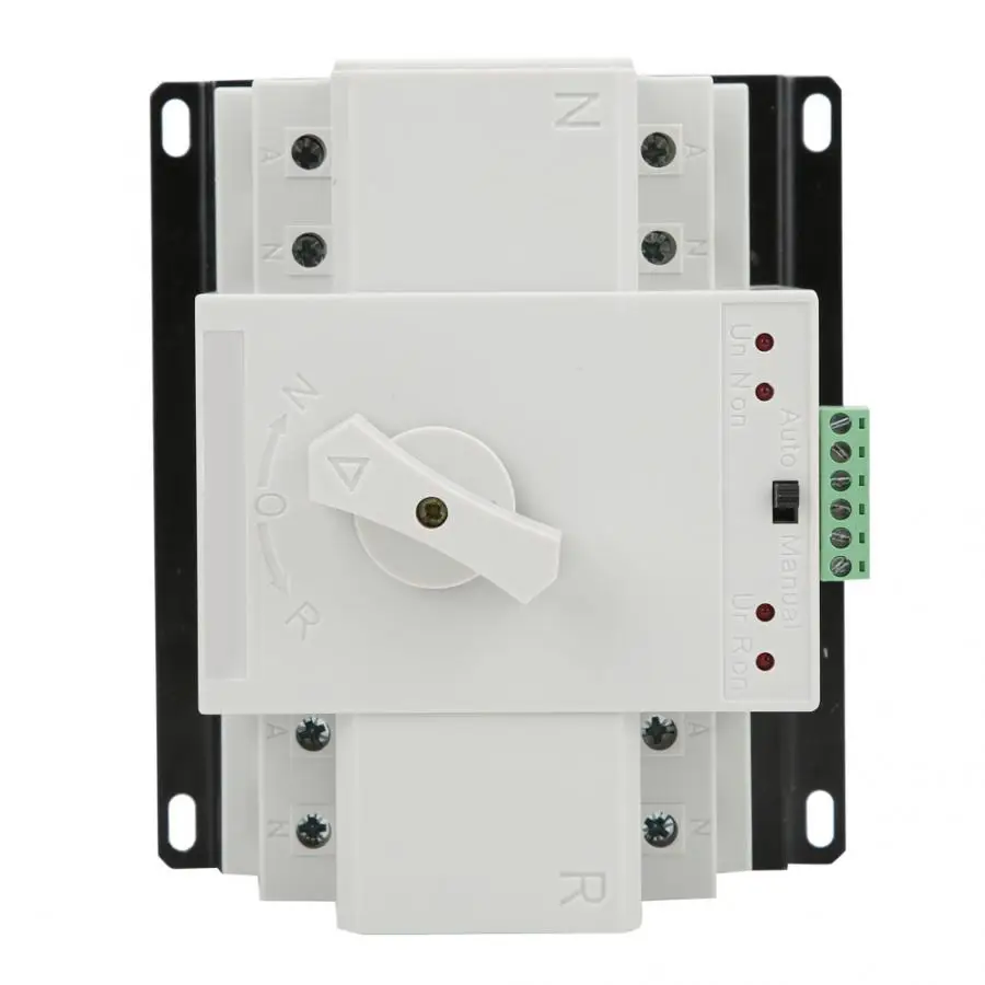 AC 220V 2P 50A Двойной источник питания автоматический переключатель переключения для бытовой промышленности больниц магазины банки