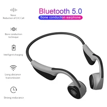Наушники V9, Bluetooth 5,0, наушники с костной проводимостью, гарнитура, беспроводные наушники, свободные руки, вызов, спорт, не нужно входить в ухо