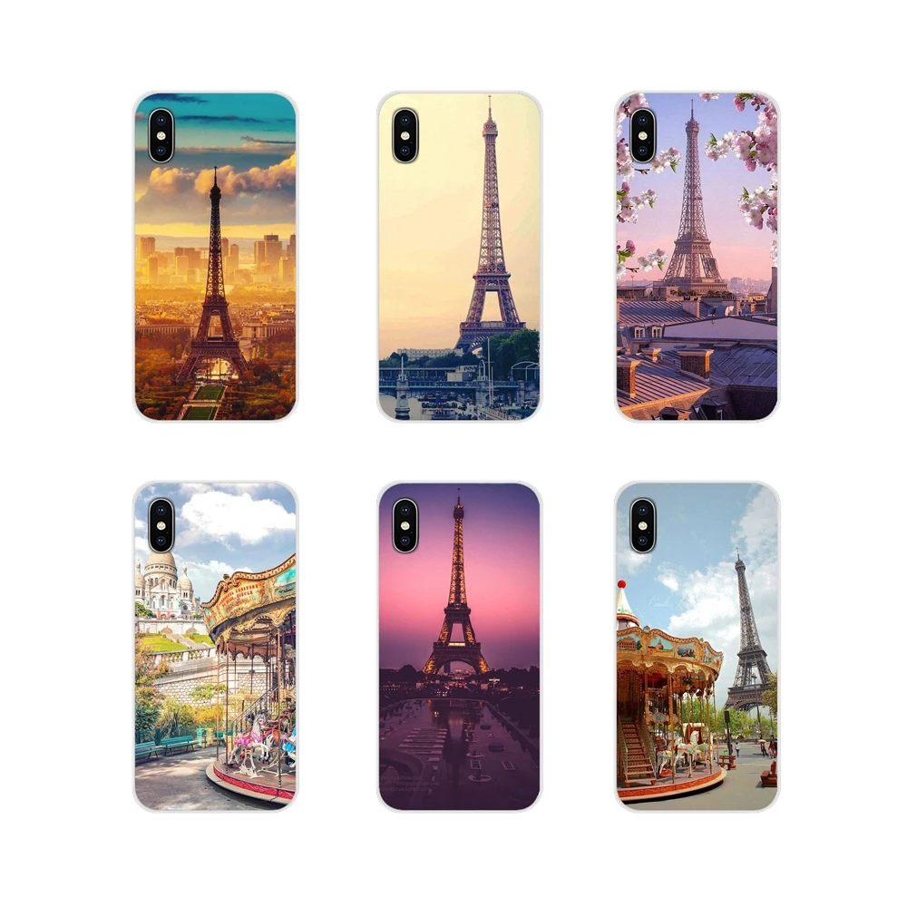 For Huawei G7 G8 P8 P9 P10 P20 P30 Lite Mini Pro P Smart Plus 2017 2018 2019 Accessories Phone Skin Case Love Paris Eiffel tower | Мобильные
