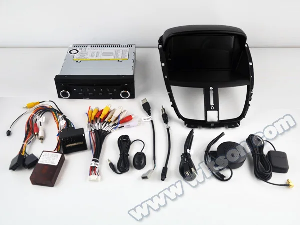 WITSON Android 9,0 ips HD экран для PEUGEOT 207 207CC автомобильный DVD 4GB ram+ 64GB FLASH 8 Octa Core+ DVR/wifi+ DSP+ DAB+ OBD