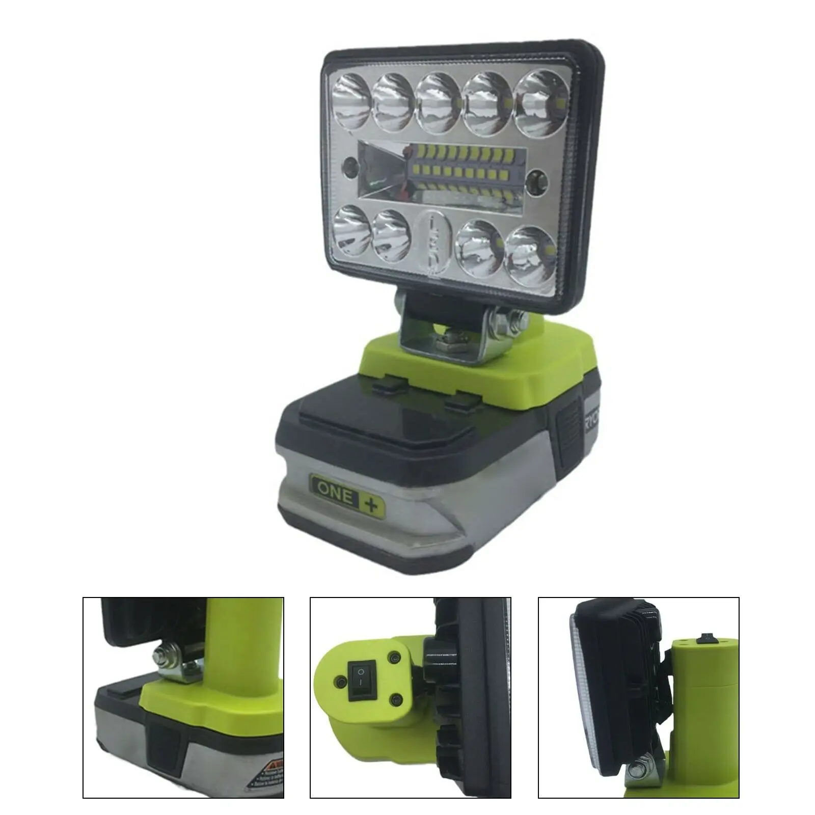 DIY Ryobi one+ 18V Worklight  for P104 105  P190 etc Li-ion Battery battery(bare led only)