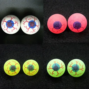 

25mm Eyeball Design Jumping Bouncy Balls Rubber Bouncing Ball Toy for Children Elastic Rubber Balls DIY Craft Party Favors