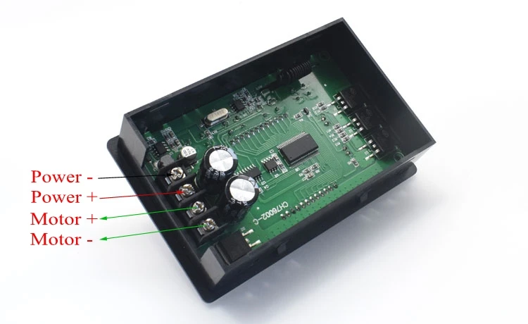 LCD Smart Digital Display 0~ Tachometer adjustable 30A PWM DC Motor Speed Controller Timing Remote control 12V 24V 36V 48V