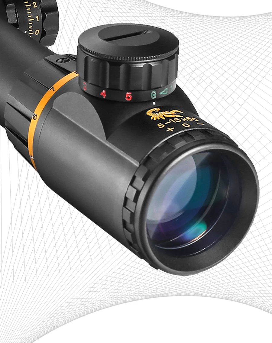 Bestsight 5-15x50 FFP прицел боковой Параллакс Регулировка длинный глаз рельеф прицел снайперской винтовки страйкбол охотничьи прицелы