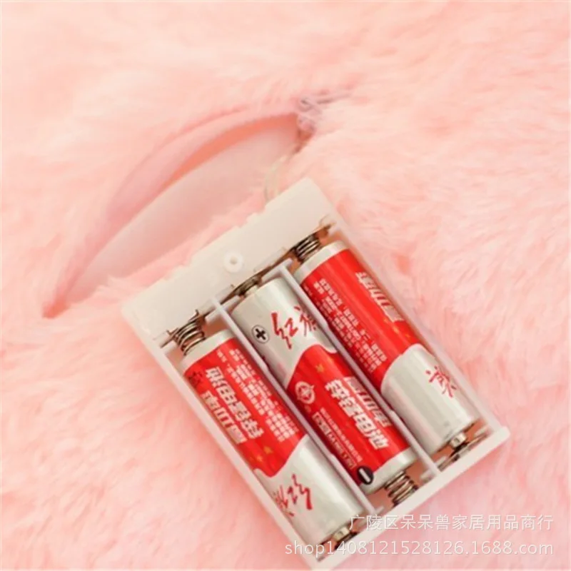 

Hot Selling LED Colorful Shining Papa Puppy Doll Plush Toys Pajama Pillow Can Put Music
