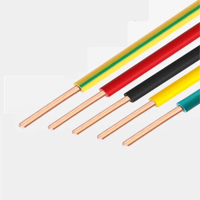 Distribution box wire 18/17/15/13/9AWG 1 meters BV single core hard wire home improvement wire PVC sheathed pure copper core - Image 5