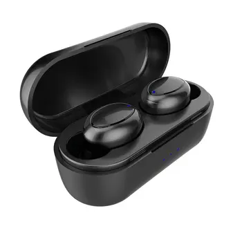 

V2 Wireless 5.0 headphones mini Earphones HIFI Headset Earbuds Case Android IOS long transmission distance