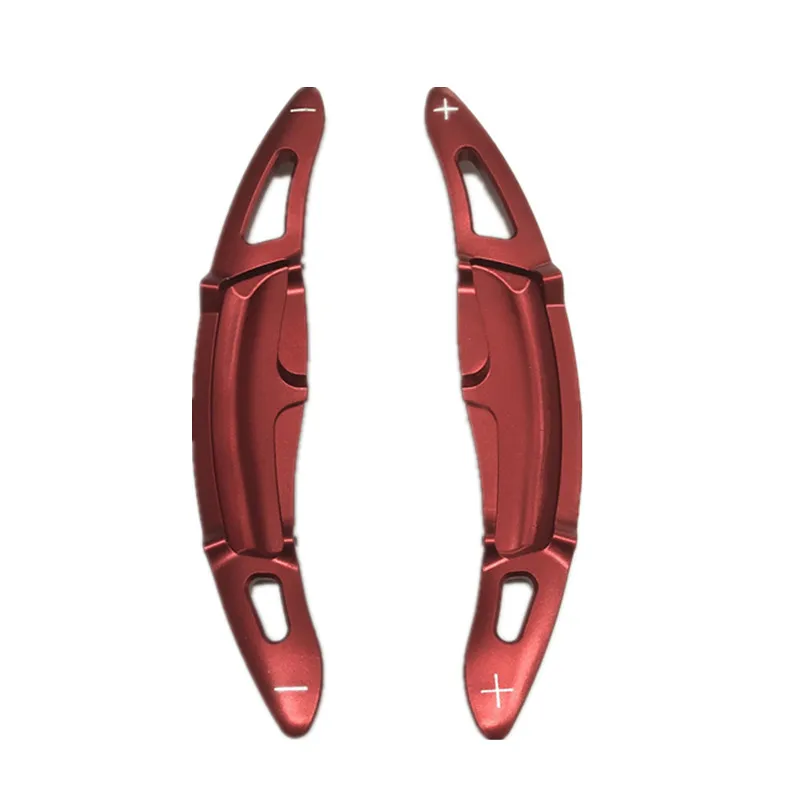 

Aluminium Alloy Car Steering Wheel Shift Paddles Trim Sticker For Porsche Panamera Cayenne Macan Interior Modified Accessories