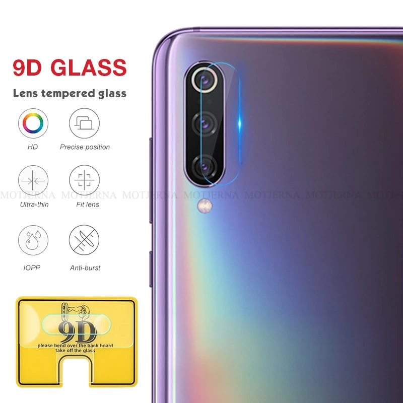 9D Защитная линза для камеры телефона Xiaomi Mi9 SE CC9 Mi8 Mi5X прозрачная защитная пленка Mi