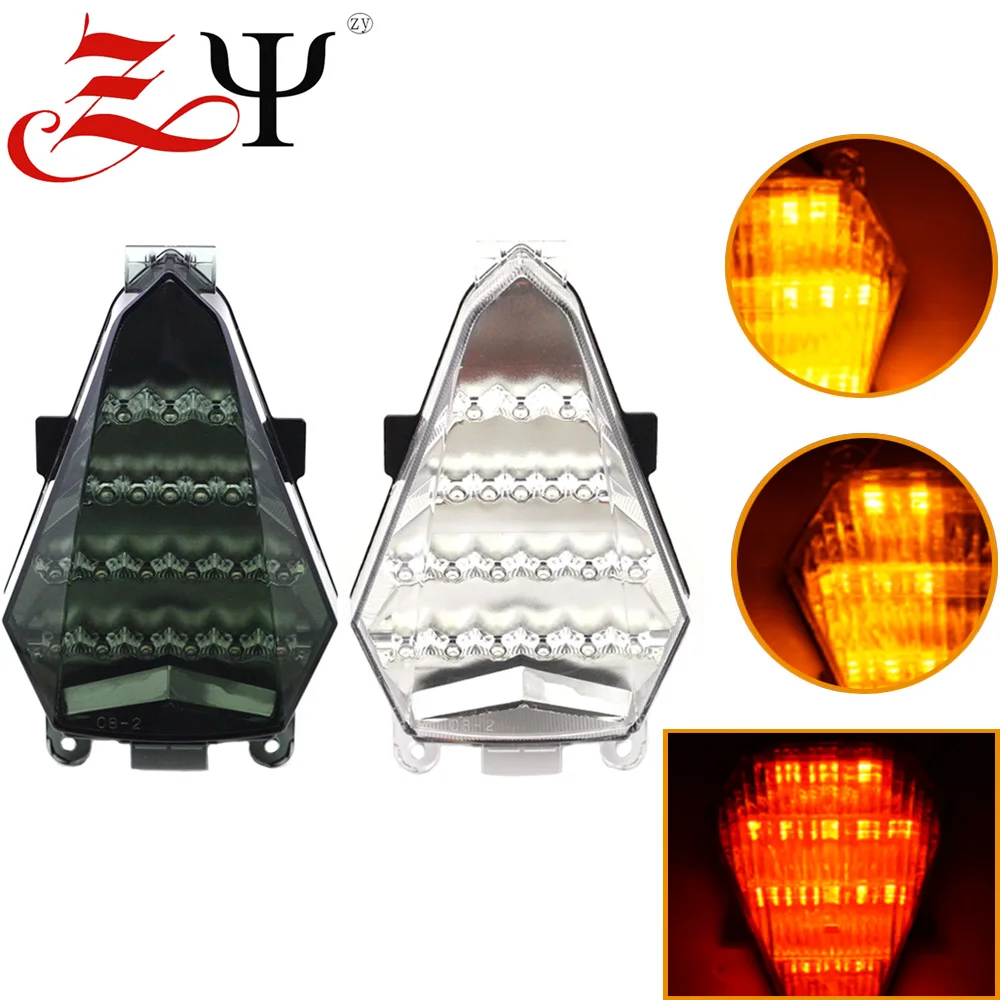 

Integrated LED Tail Light Brake Light Turn Signal Lamp Blinker For Yamaha YZF-R6 2008-2016