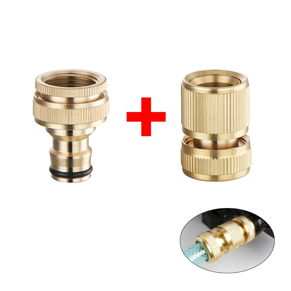 UK Karcher Connector High Pressure Washer Nozzle Copper Water Fitting Interface 