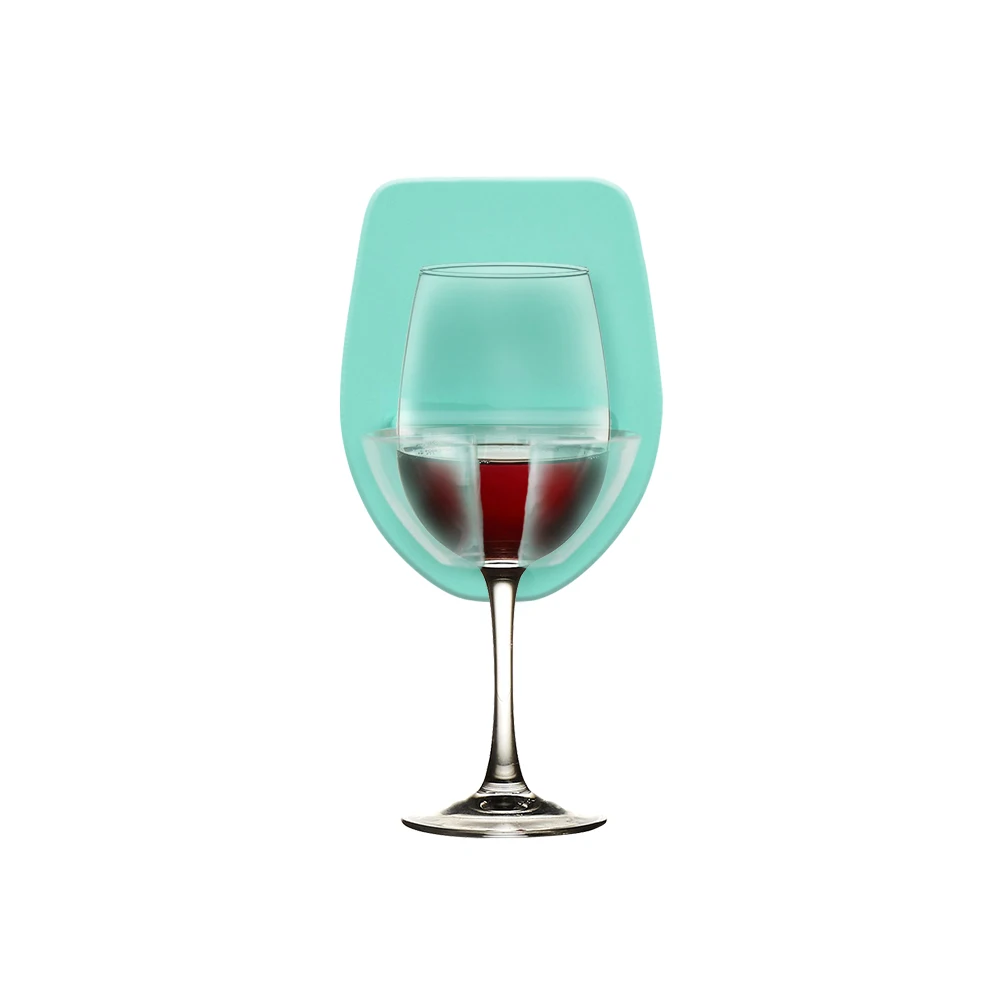 Ватт пластиковый держатель для винного стекла для ванны, душа, красное вино, стекло, шелковистый крепкий винный стакан, стеллаж для хранения, кухонная вешалка