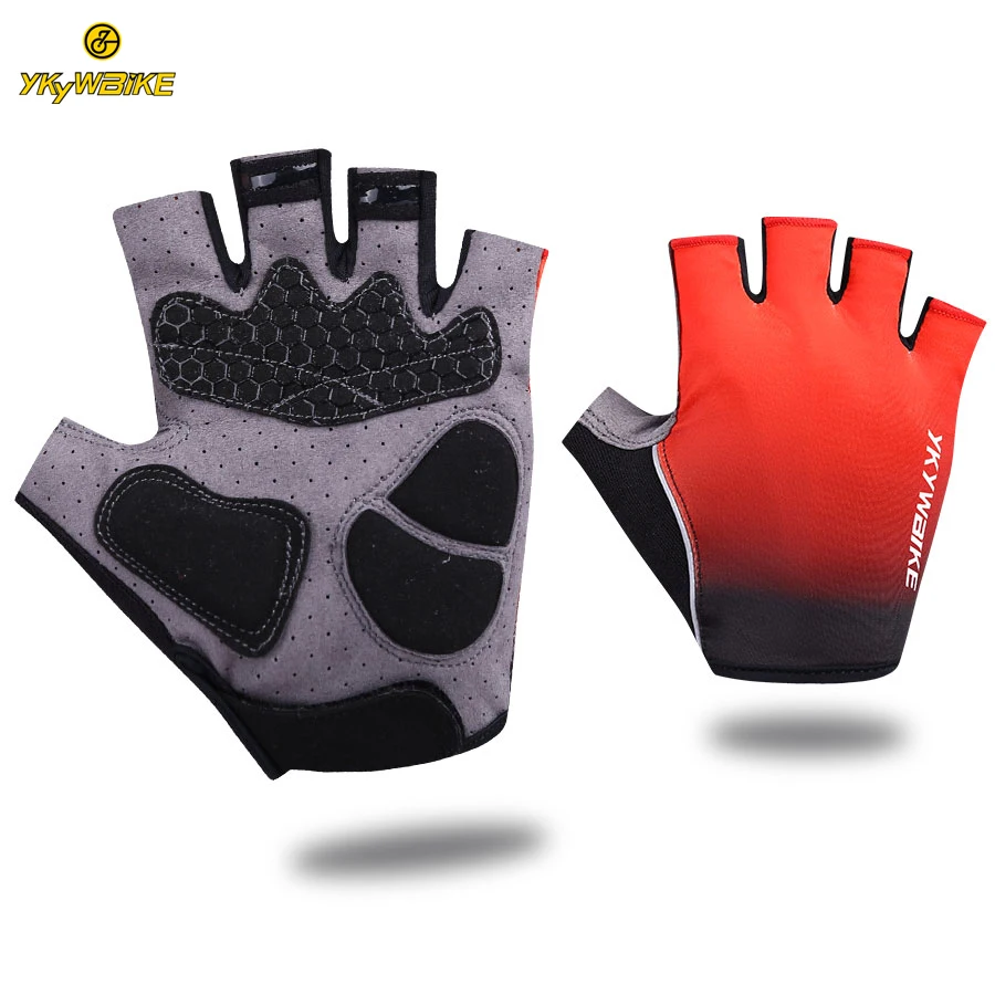 YKYWBIKE Высокое качество велосипедные перчатки на заказ Men MTB Guantes Ciclismo спортивные
