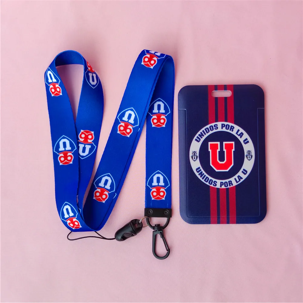 Chilejega de Football Club Serie Namenskartenhüllen Ausweishalter Studenten Bus Kartenetui Lanyard Ausweishülle – Detail 4