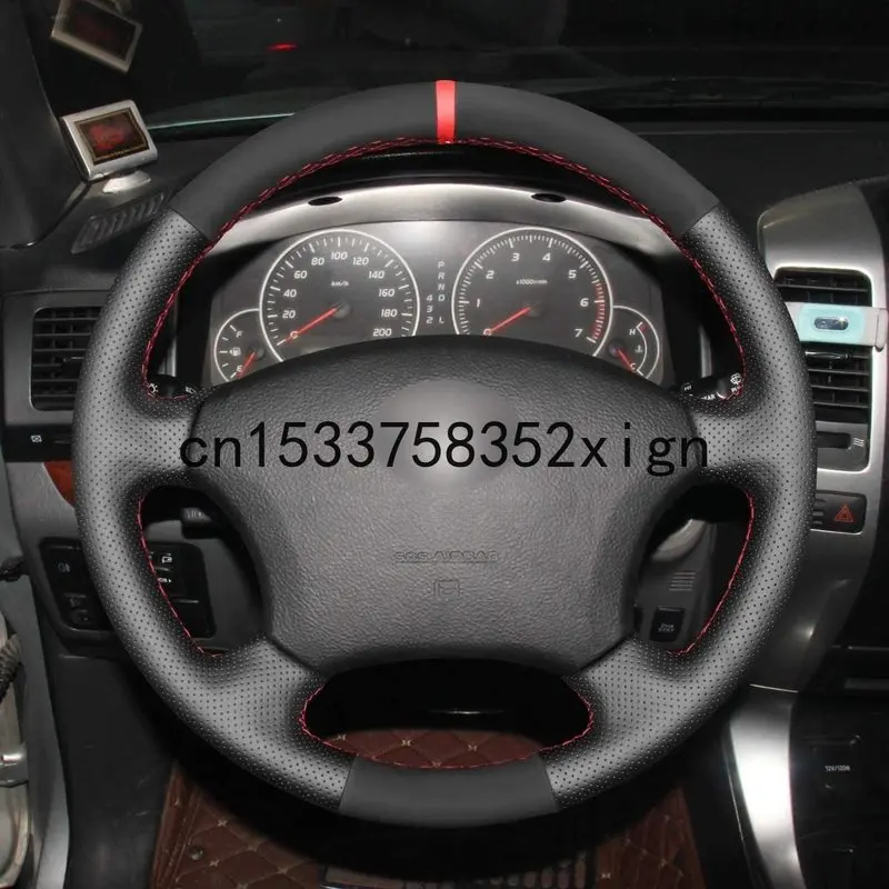 

DIY автомобиля кожаный руль охватывает для Toyota Tacoma 4runner Sienna секвойи для Toyota Highlander Camry2003-2011 крышка рулевого колеса