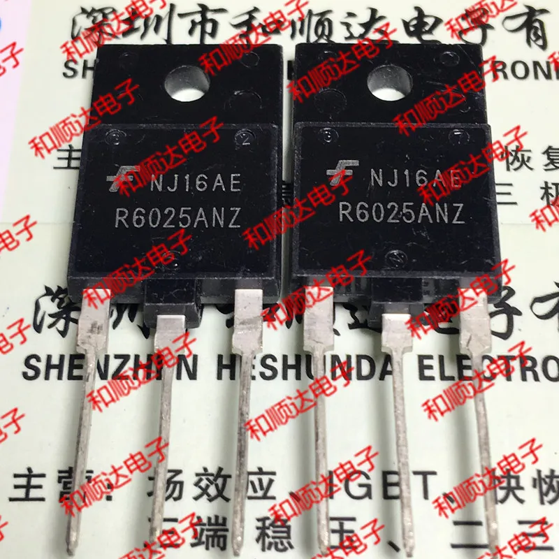 2 шт./R6025ANZ TO-3PF 600V 25A TO3P