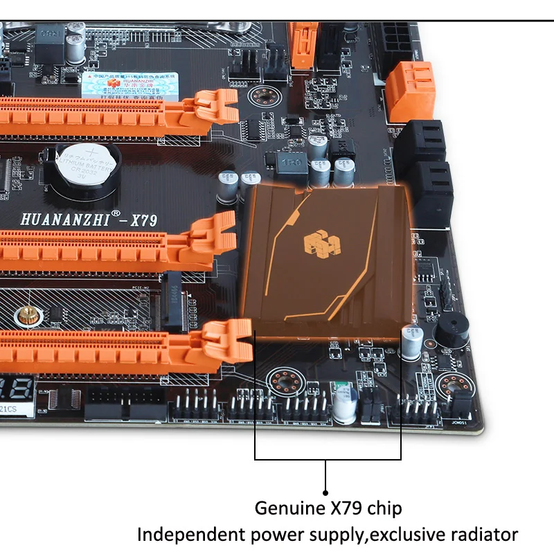 HUANANZHI deluxe X79 игровая материнская плата с M.2 слотом дешевая Материнская плата Процессор Xeon E5 2690 ram 64G видеокарта GTX1050ti 4G