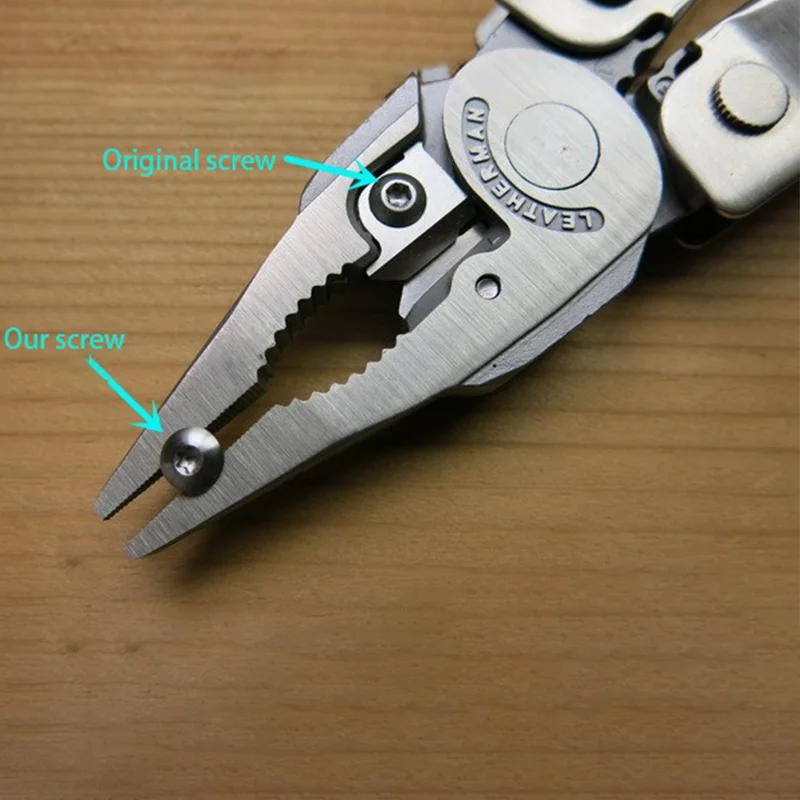 3Pcs 416 Viti Per Ganasce In Acciaio Inossidabile Per Leatherman Lm Supertool 300 Surge Wave Plus Rebar Signal Accessori Fai Da Te