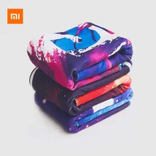 Xiaomi FO банное полотенце спортивное фитнес полотенце из микрофибры цветное пляжное полотенце 70X140 см Впитывающее пот полотенце s для спорта на открытом воздухе