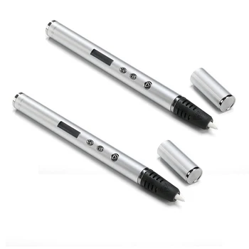 

Slim Type 3D Printing Pen Adjustable Speed USB Powered Printing Pen with LCD Display