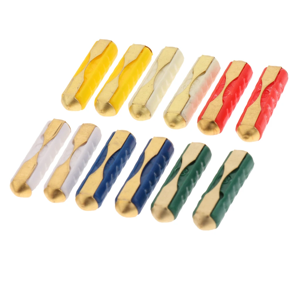 

12 Pieces Mini European GBC Fuses Auto Horizontal Type Fuse Kit